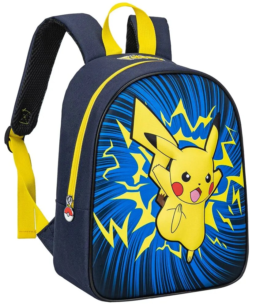 POKEMON - PIKACHU - JUNIOR BACKPACK EVA 3D 32CM BLUE