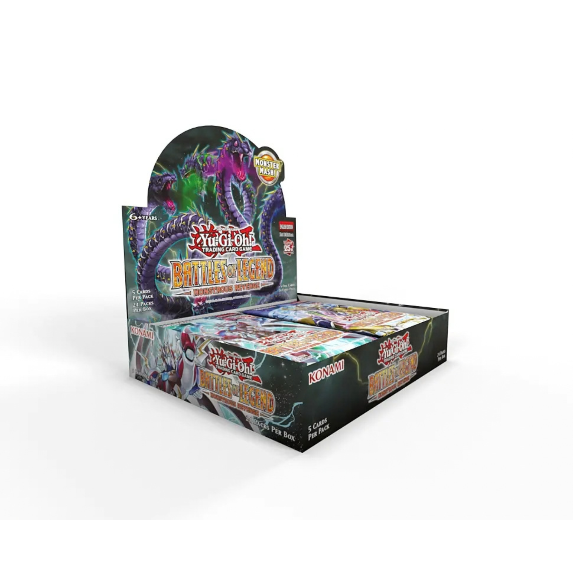 YU-GI-OH! TCG: BATTLES OF LEGEND: MONSTROUS REVENGE - BOOSTER DISPLAY (24 PACKS)