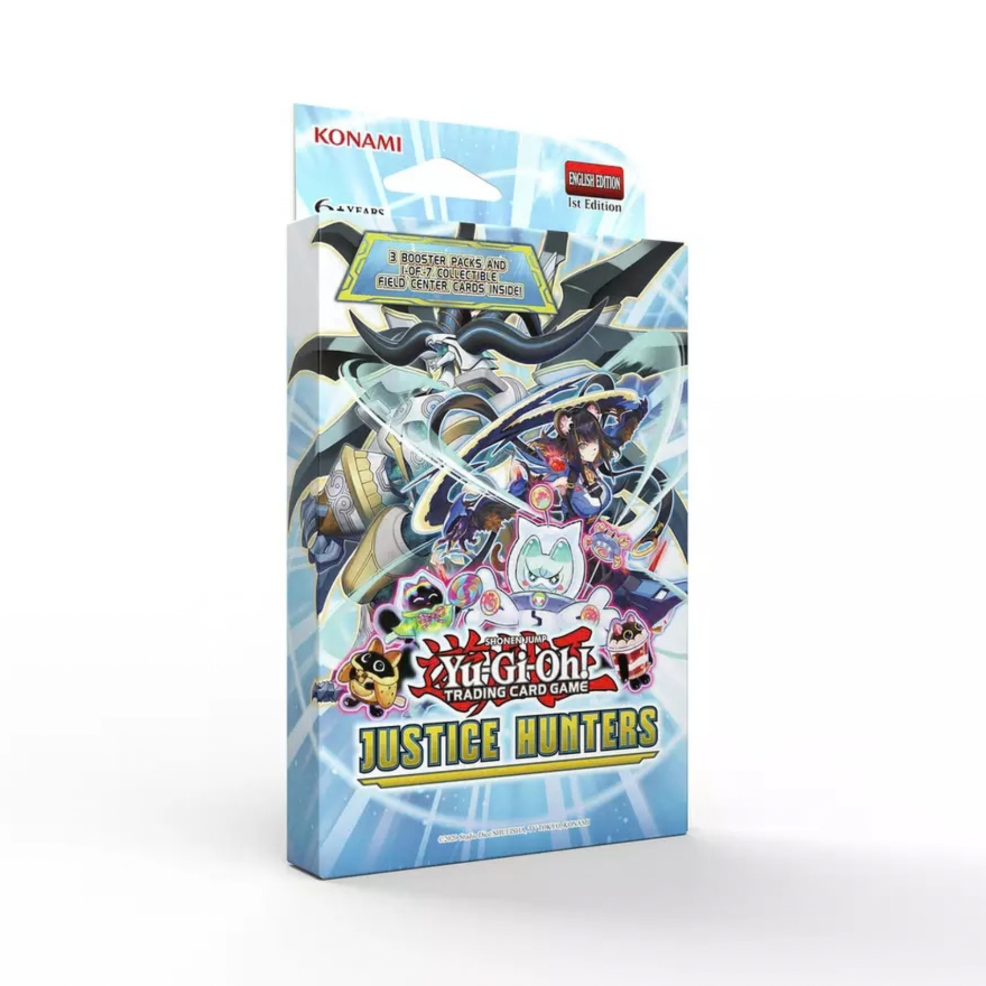 YU-GI-OH! TCG: JUSTICE HUNTERS - TUCKBOX (3 PACKS)