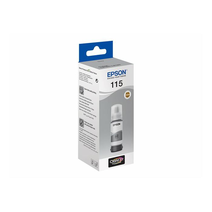 EPSON 115 EcoTank Grey ink bottle
