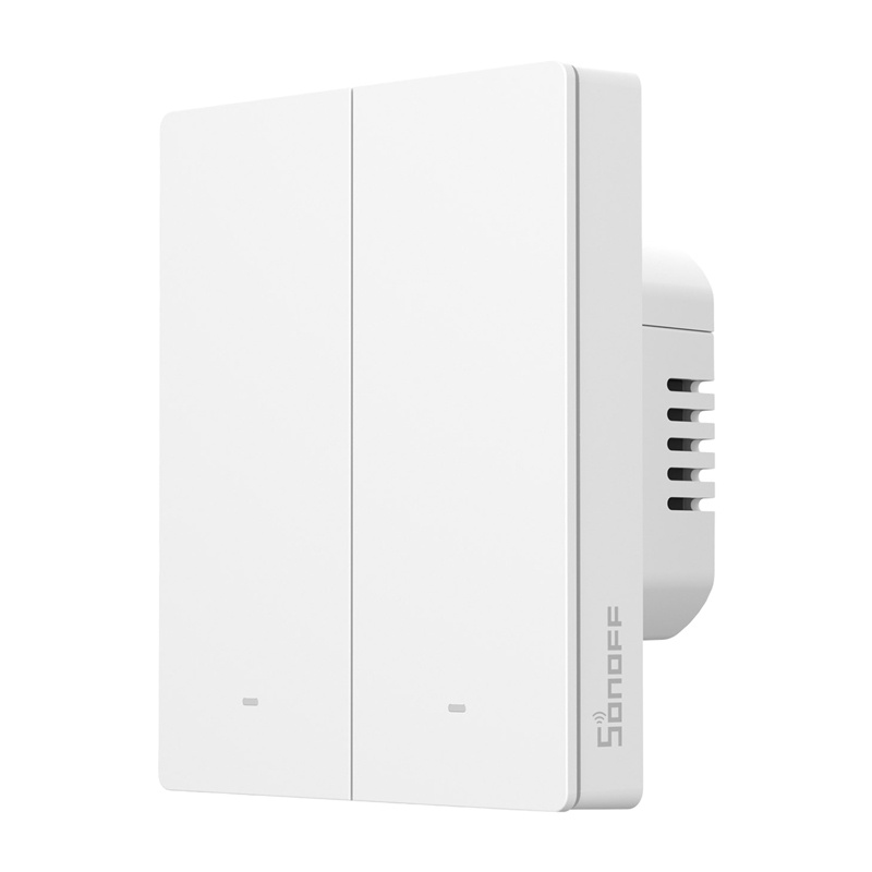 SONOFF M5-2C-80W WiFi Matter smart wall switch (2-channel, for frame)