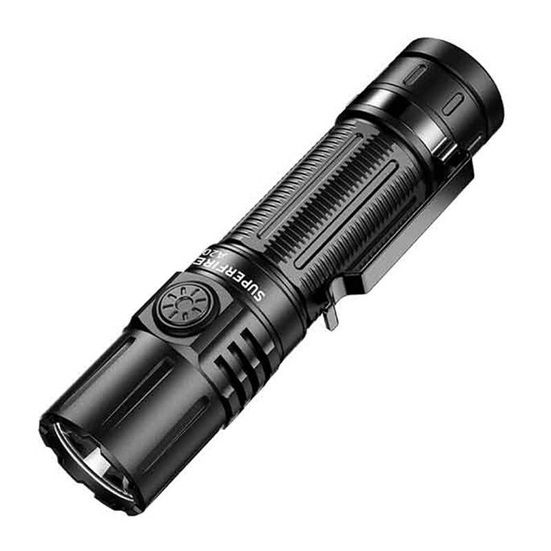 Superfire A20 flashlight, 1700 lm, 300 m, 5 modes