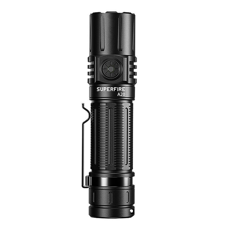 Superfire A20 flashlight, 1700 lm, 300 m, 5 modes