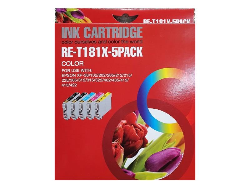 Tinta Epson T1815XL Multipack, Premium G&G - 04250002