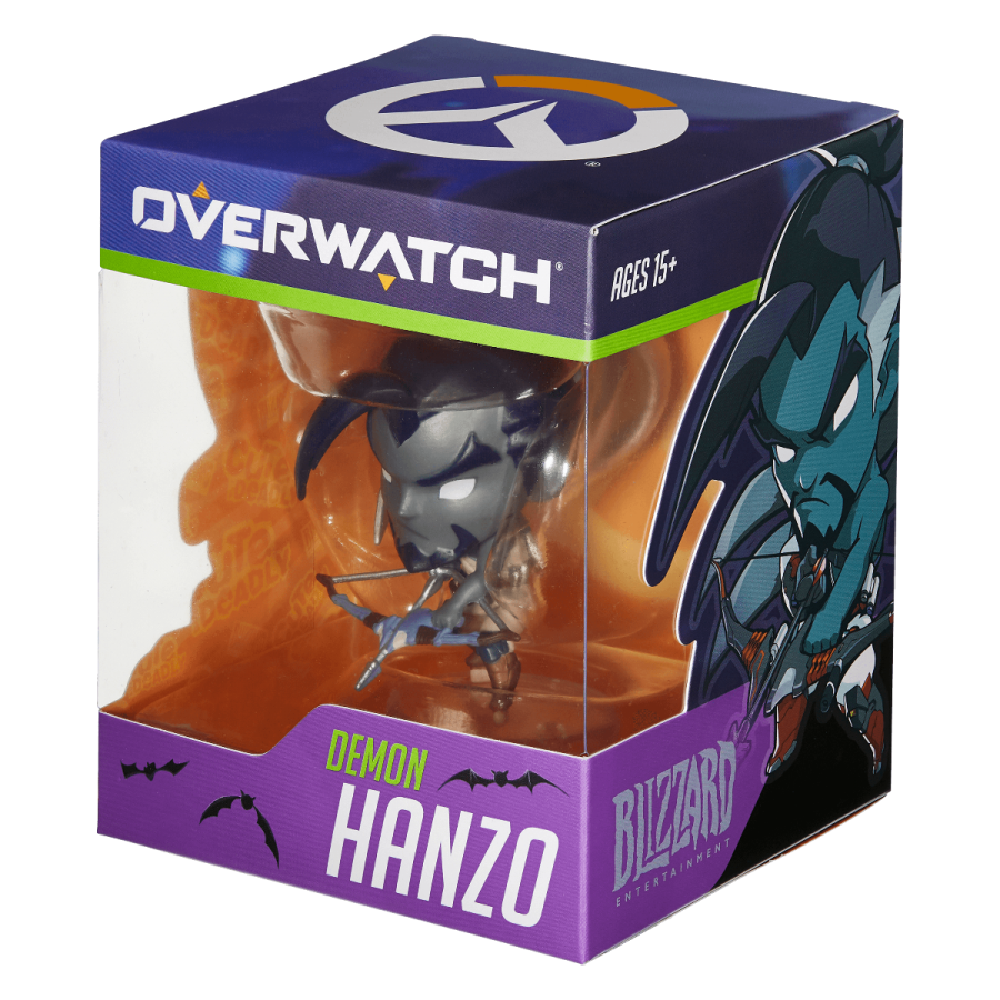 OVERWATCH CUTE BUT DEADLY-HALLOWEEN DEMON HANZO FIGURE