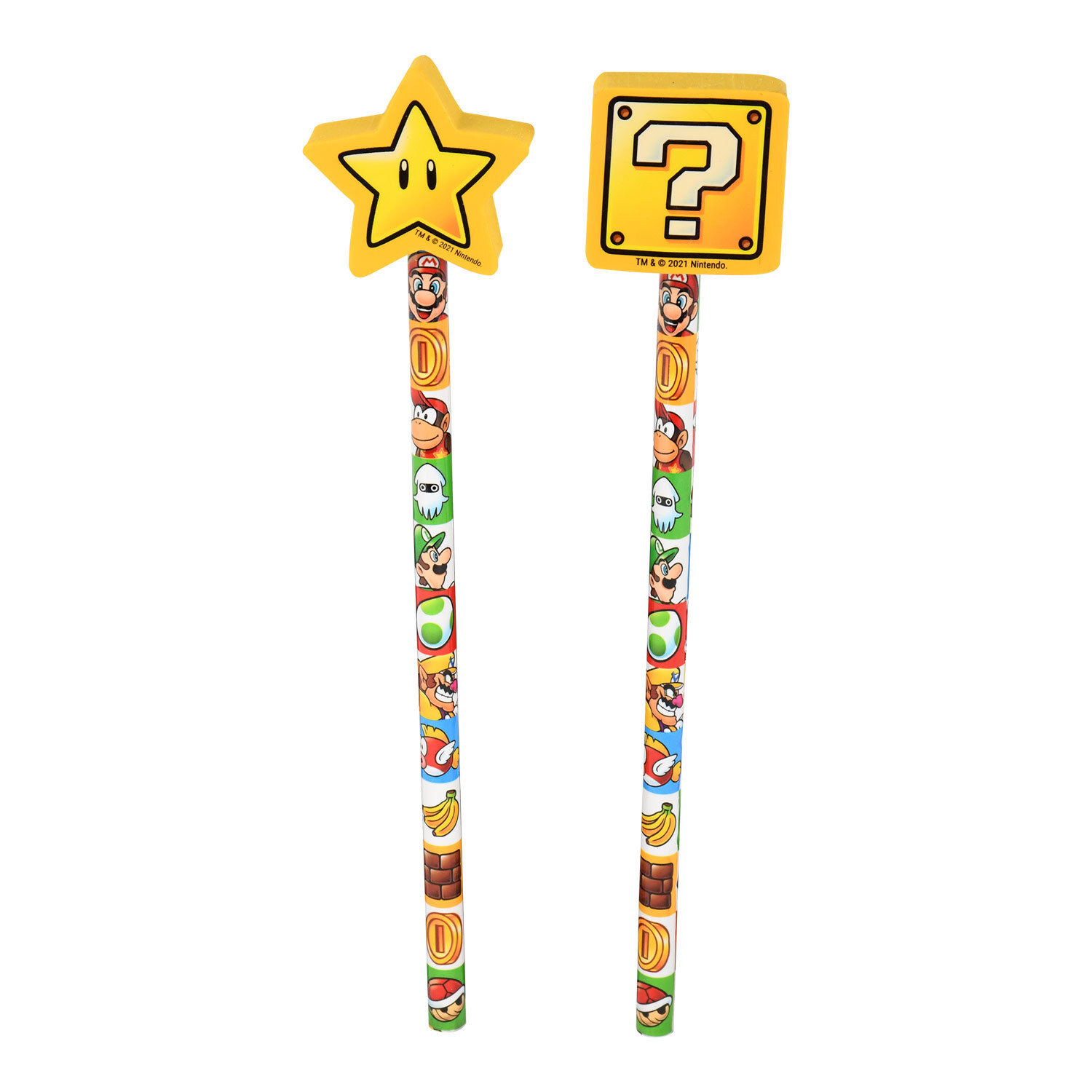 PYRAMID SUPER MARIO (COLOUR BLOCK) PENCIL SET