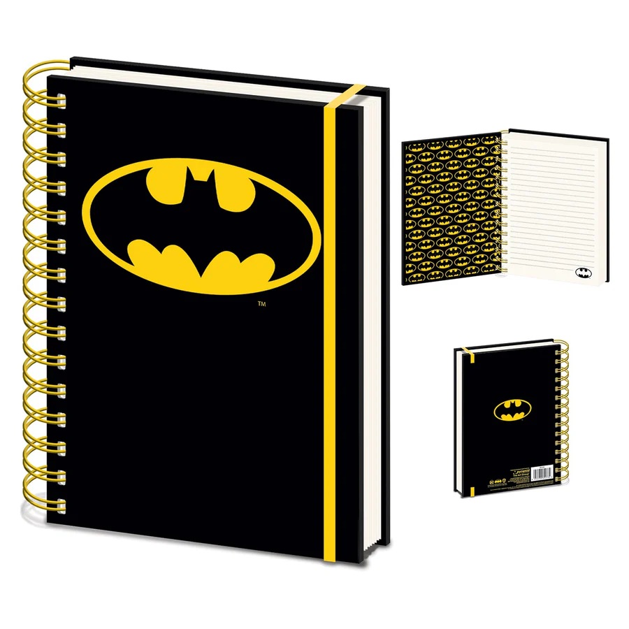PYRAMID BATMAN A5 WIRO NOTEBOOK