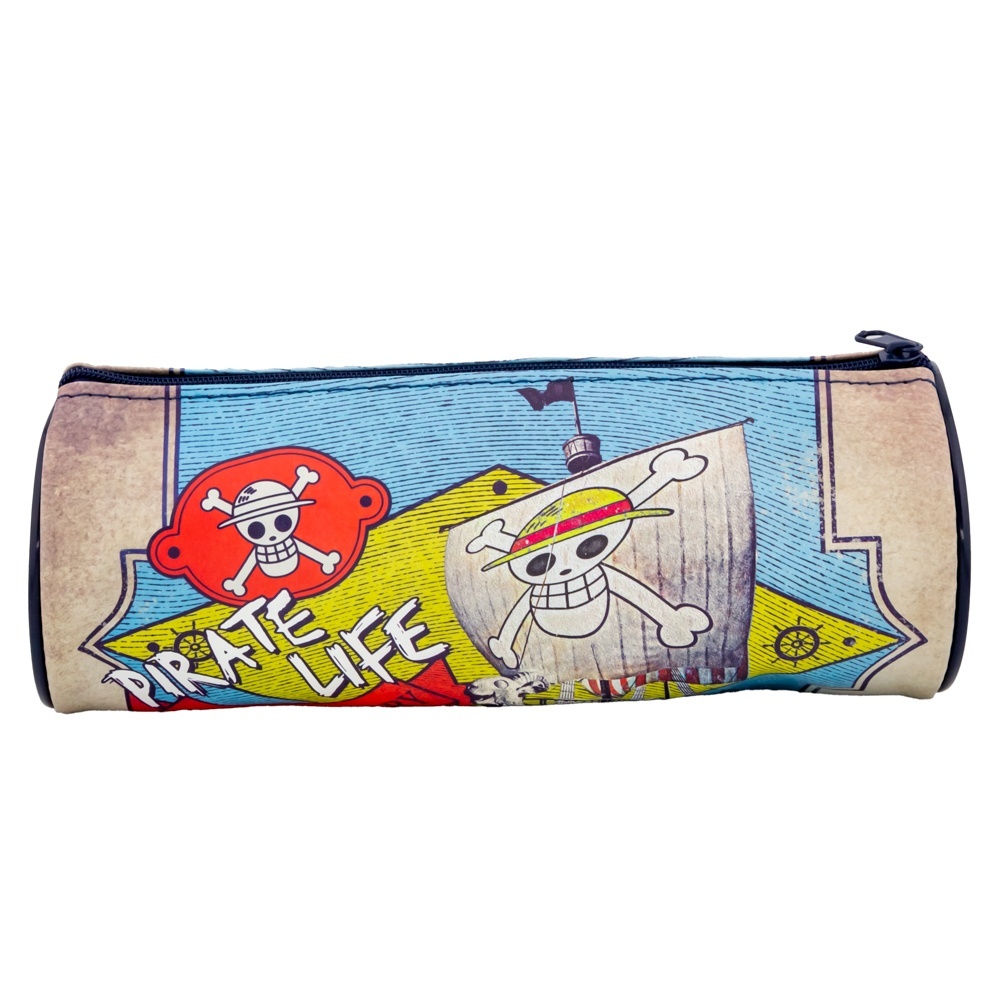 PYRAMID ONE PIECE LIVE ACTION (GOING MERRY) BARREL PENCIL CASE