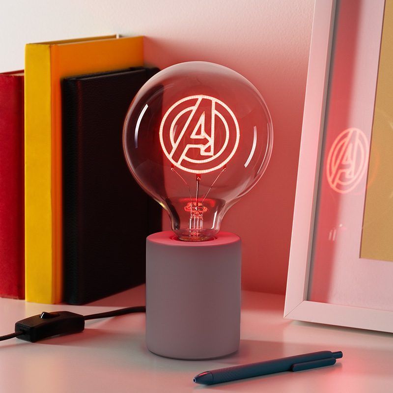 PALADONE Marvel Avengers LED Neon Bulb Lamp