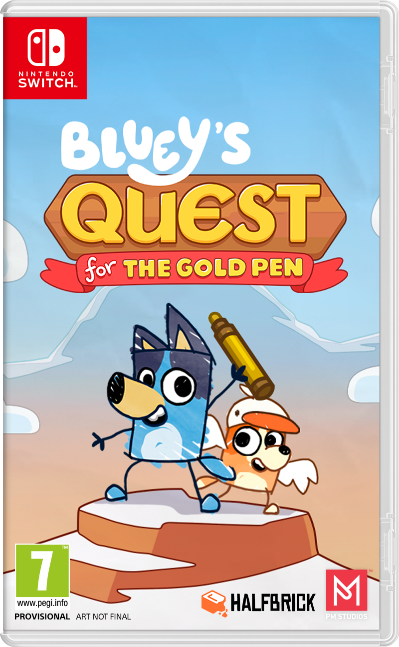 Bluey's Quest For The Gold Pen (Nintendo Switch)