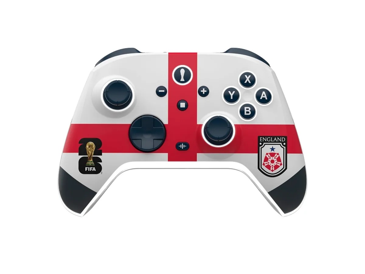 FIFA WORLDCUP 26 - AURORA+ WIRELESS CONTROLLER SWITCH 1 & 2/PC/MOBILE - ENGLAND