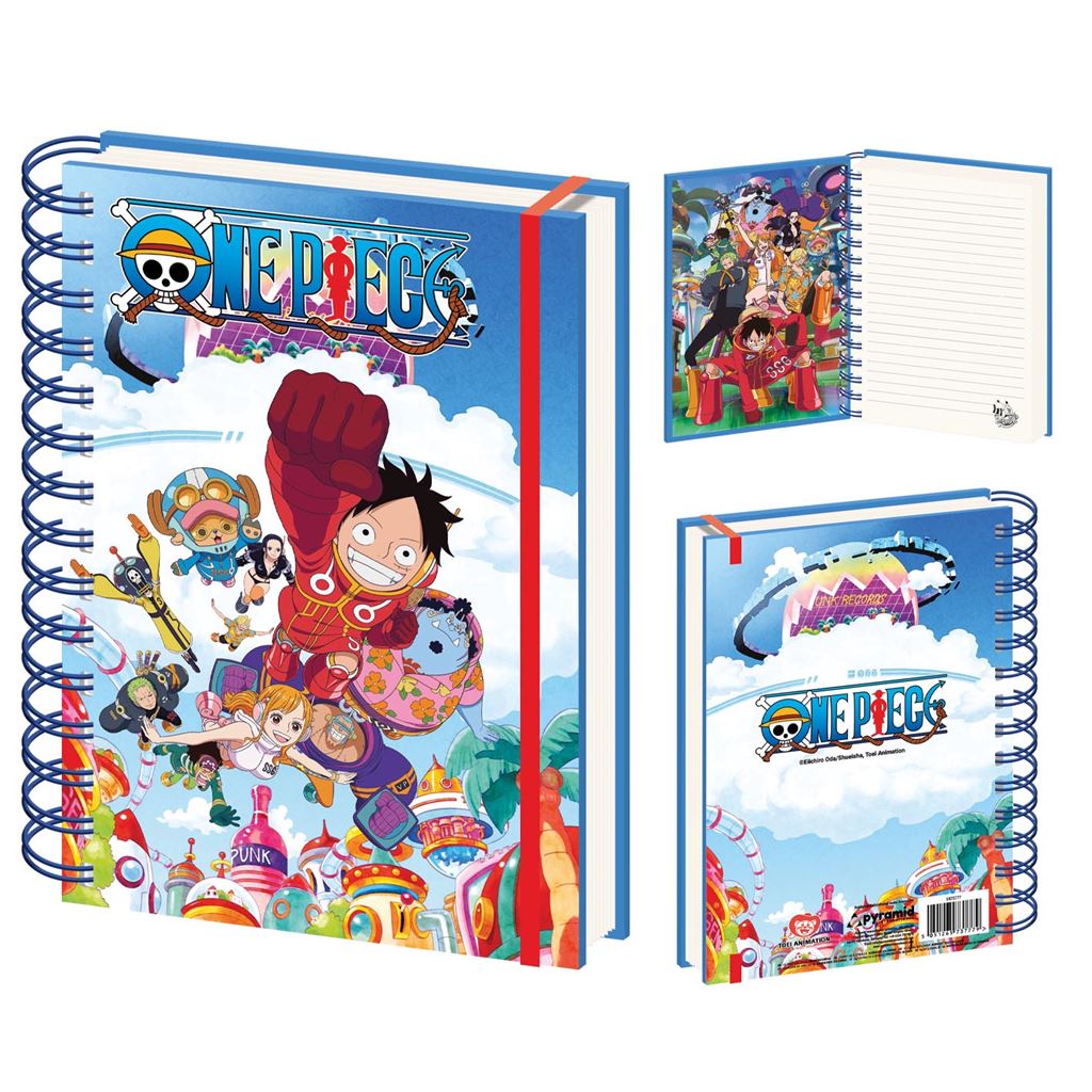 PYRAMID ONE PIECE ANIME (EGGHEAD) A5 WIRO NOTEBOOK