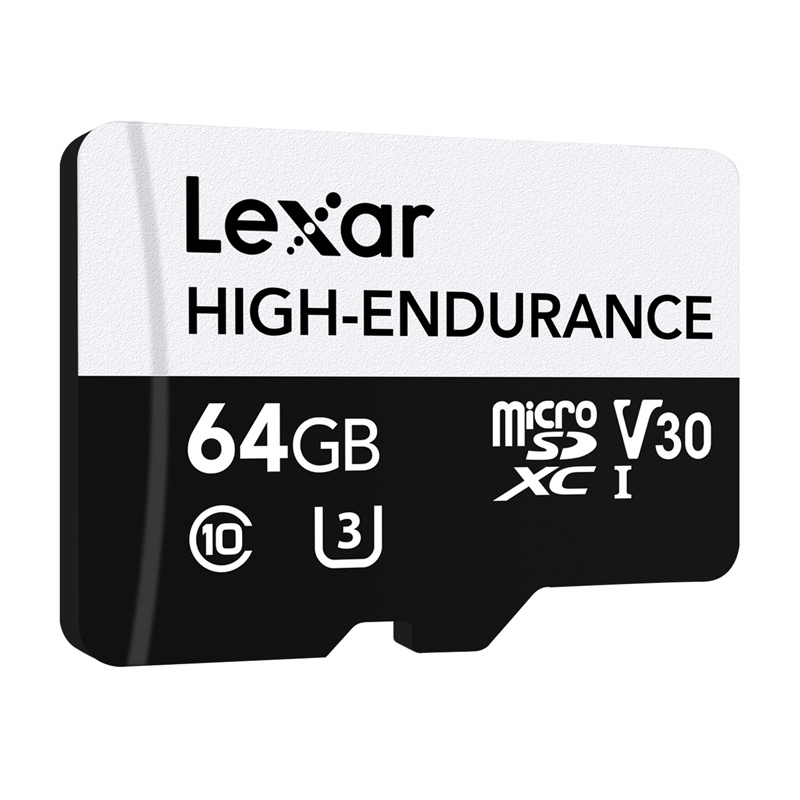 Lexar High-Endurance microSDHC/microSDXC 64GB memory card