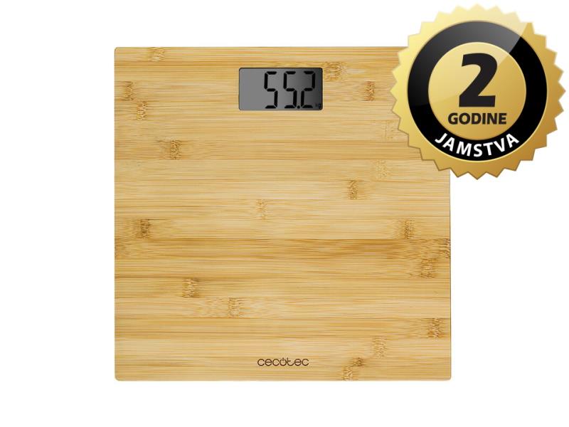 Cecotec osobna vaga digitalna, bambus podloga, Surface Precision 9300 Healthy - 31020002