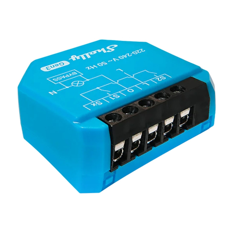 Shelly 1L Gen3 WiFi 1-channel non-neutral lighting controller