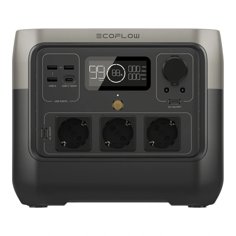 Bundle: EcoFlow River 2 Pro Power Station + 160W Solar Panel