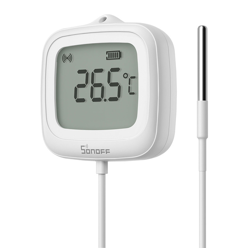 ZigBee LCD Temperature Sensor Sonoff SNZB-02LD (with probe)