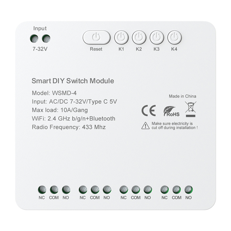 DIY Avatto WSMD-4 32V smart switch module