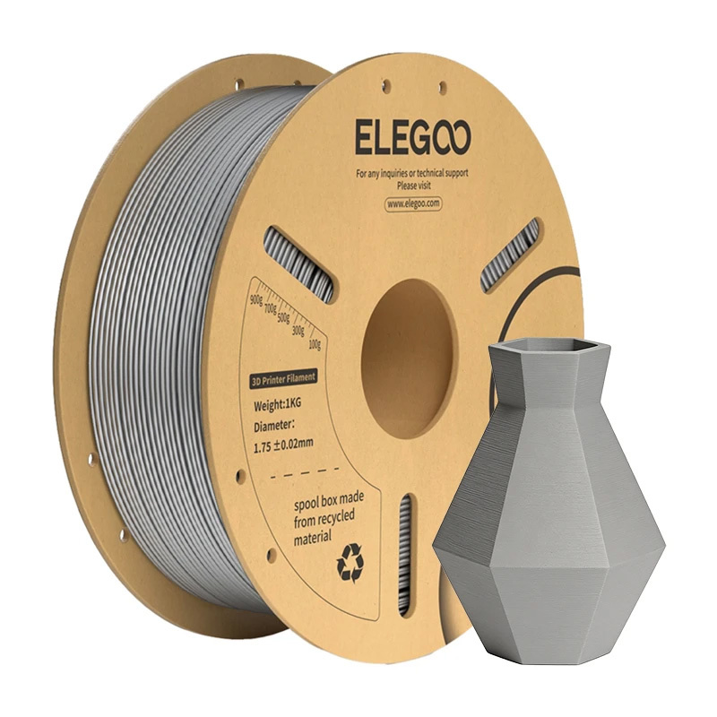 ELEGOO PLA+ Filament (Star Gray)