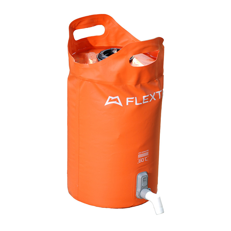Flextail Pressure Water Bucket (Orange)