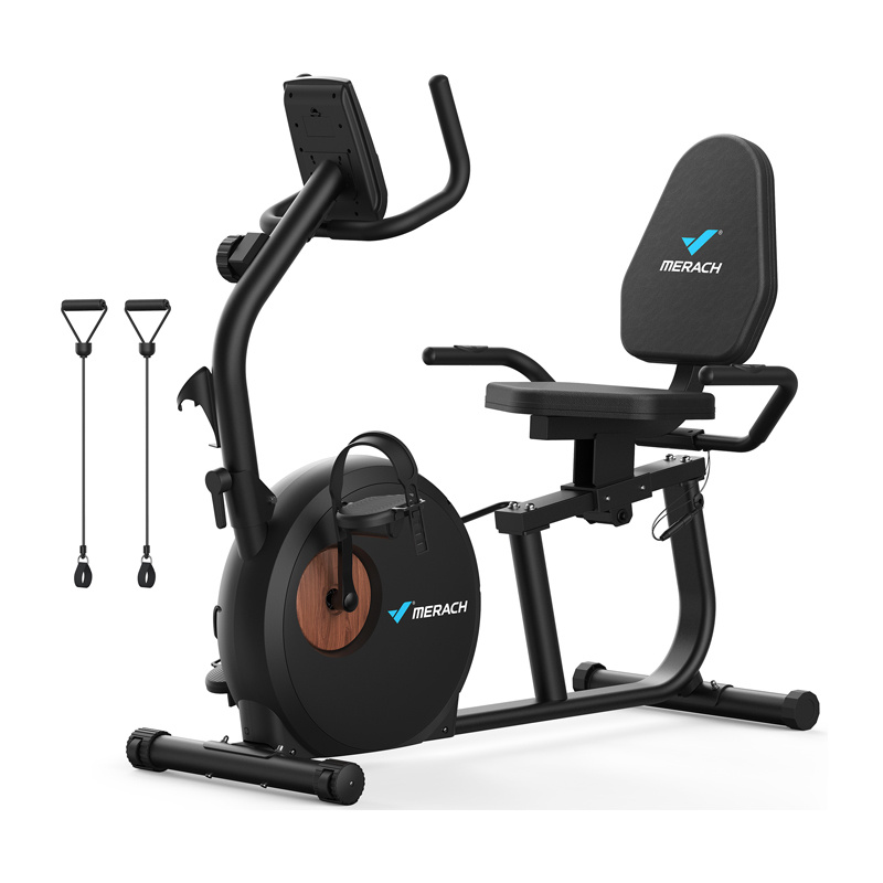 MERACH MR-S23B1-EU recumbent exercise bike (black)
