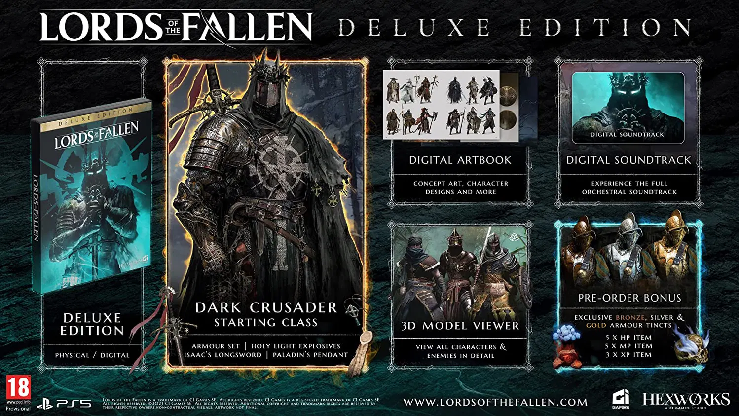 XBSX LORDS OF THE FALLEN DELUXE EDITION [ES VERSION] (Xbox Series X)