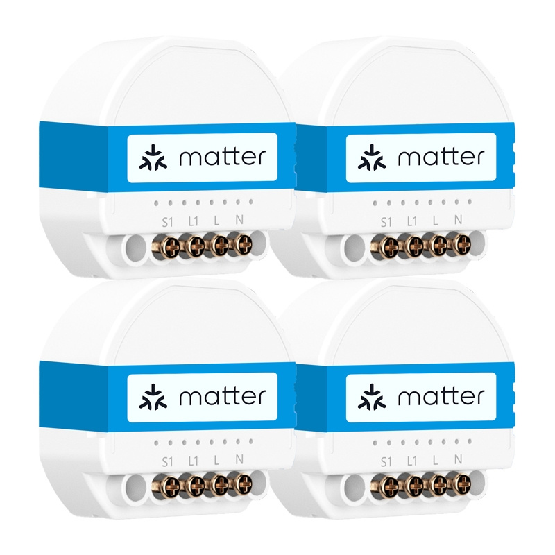 MEROSS MSS815MAQUA-UN 4-Pack Smart Wi-Fi Switches