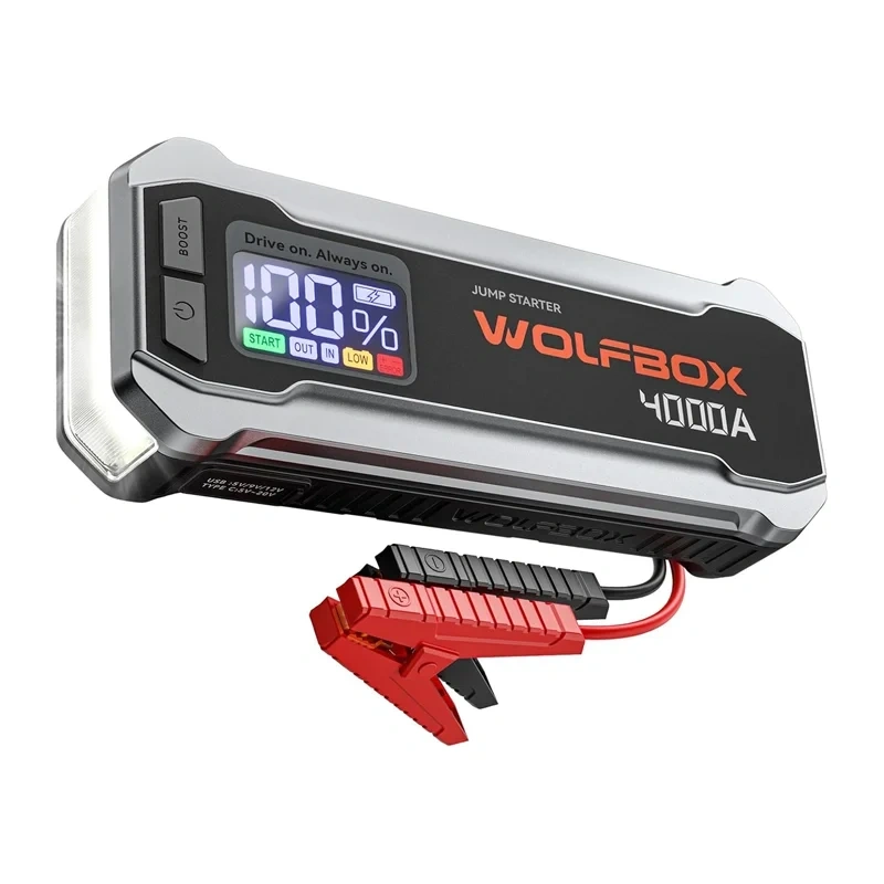 WOLFBOX MegaVolt 24 24,000 mAh 4,000 A Jump Starter