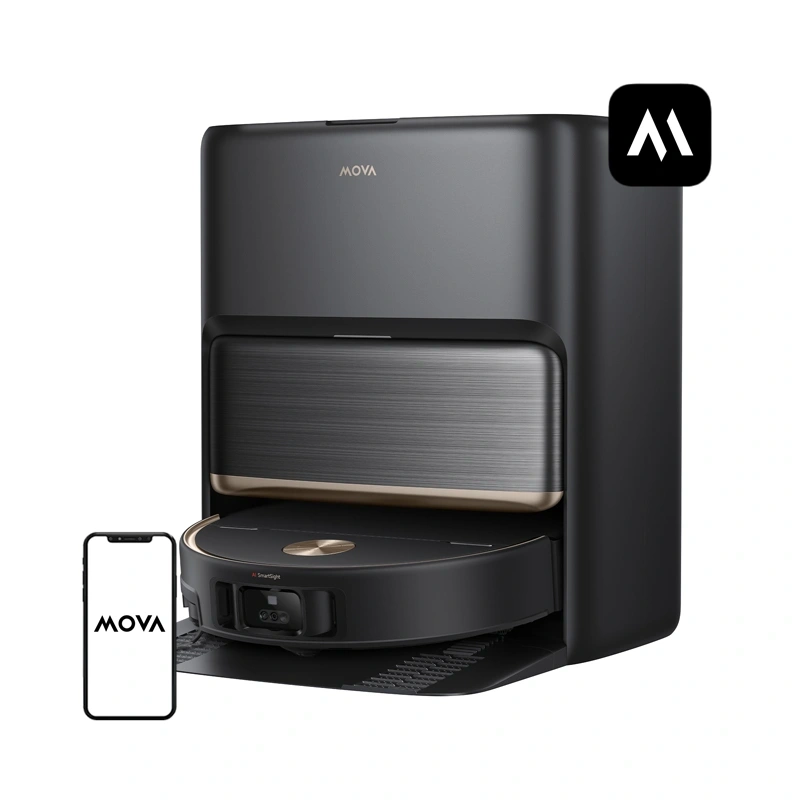 MOVA V70 Ultra Complete Cleaning Robot (Black)