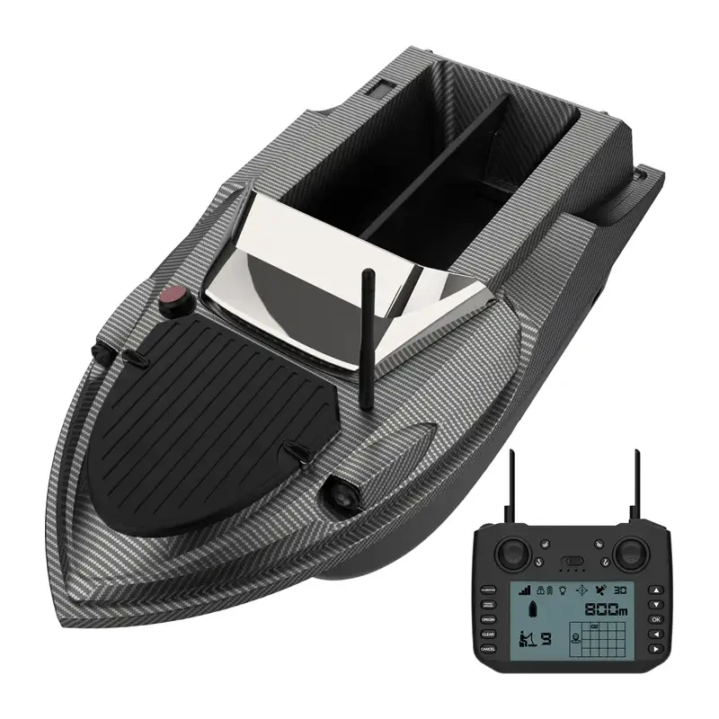 FLYTEC V080 Bait Boat with Finder + Battery