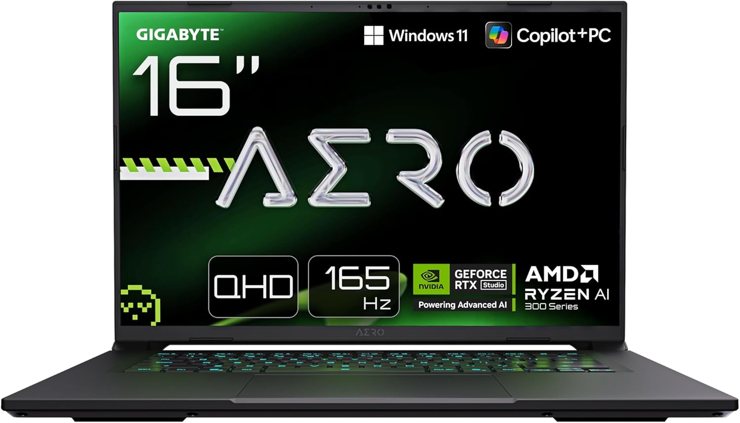 Laptop Gigabyte Aero X16 2WHA3DEC65AP / Ryzen 9 / RTX 5070 Max-Q / RAM 32 GB / 1TB SSD / 16,0″ WQXGA