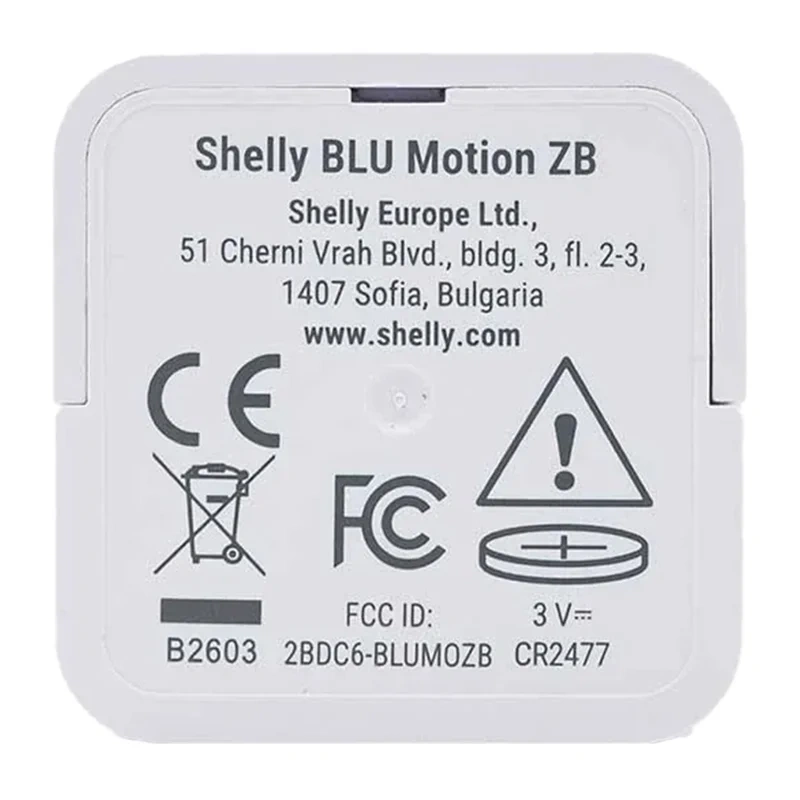 Shelly BLU Motion ZB Motion Sensor