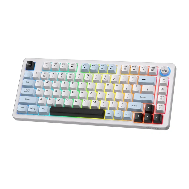 ONIKUMA MT501 Gaming Keyboard (White)