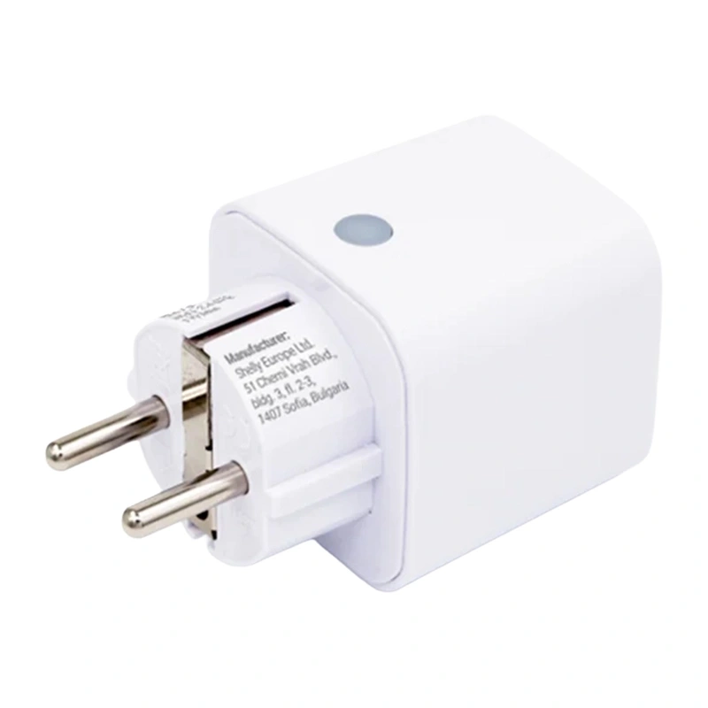 Shelly Plug M Gen3 Wi-Fi Smart Outlet (White)