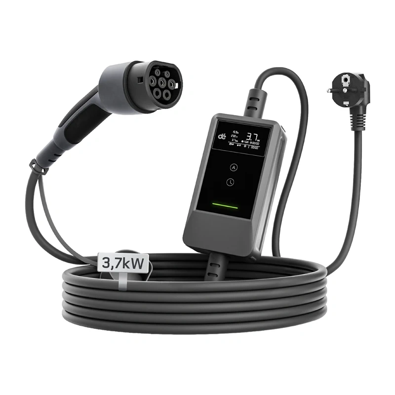Portable EV charger dé 3kW with 7m cable