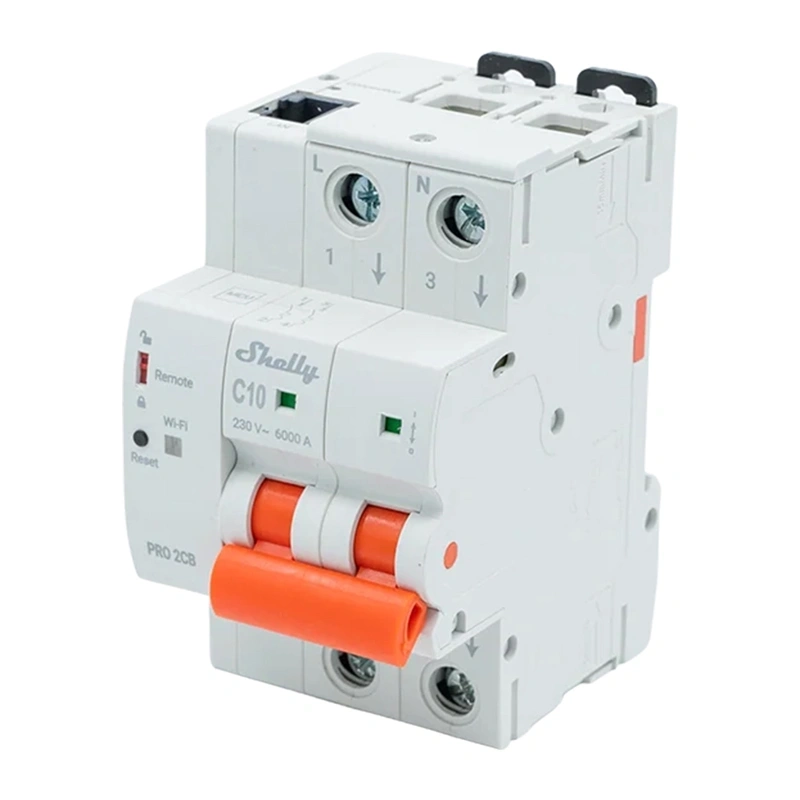 Miniature Circuit Breaker SHELLY Pro 2CB C10