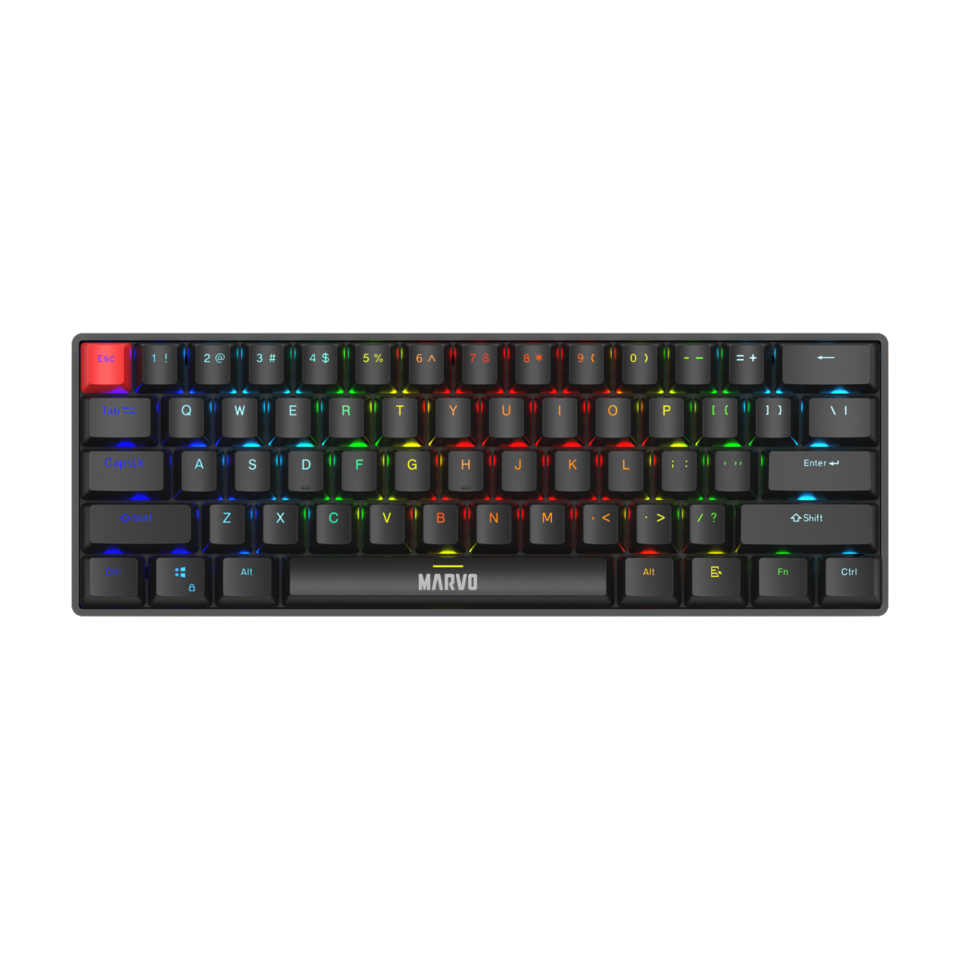 MARVO KG933G EN SABER 61 MECHANICAL KEYBOARD