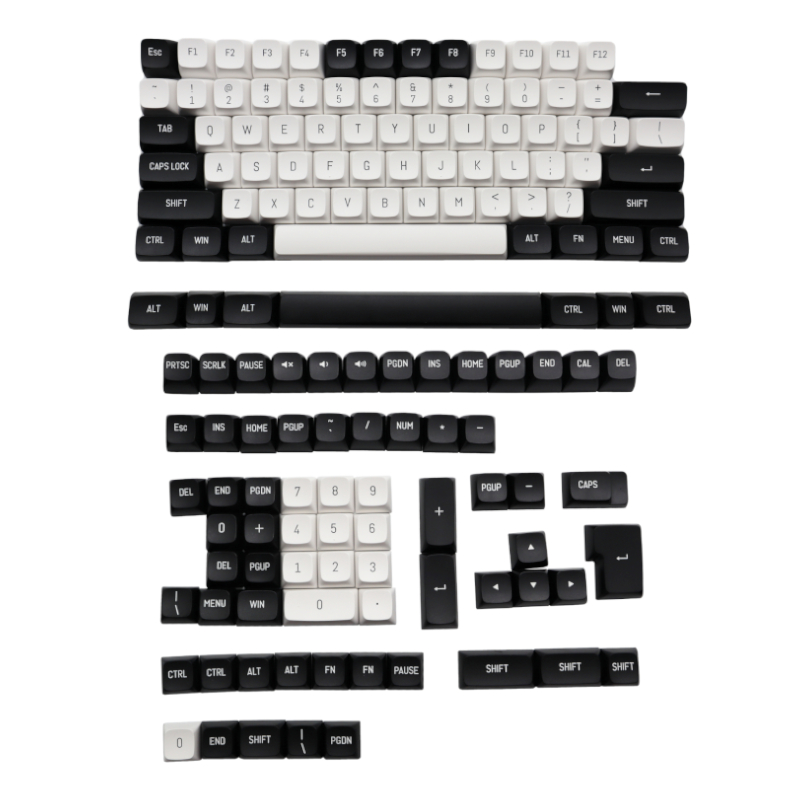 KEYBOARD KEYCAPS - REDRAGON A132 - 150 pcs