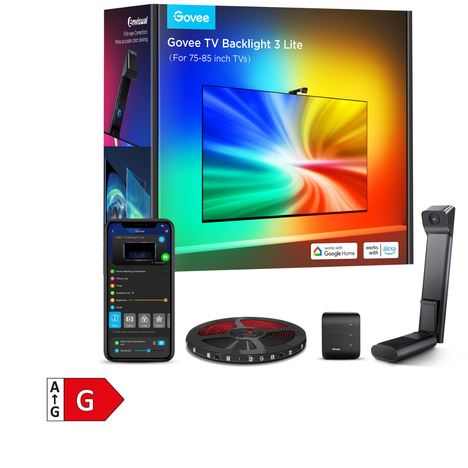 GOVEE TV BACKLIGHT 3 LITE 75-85