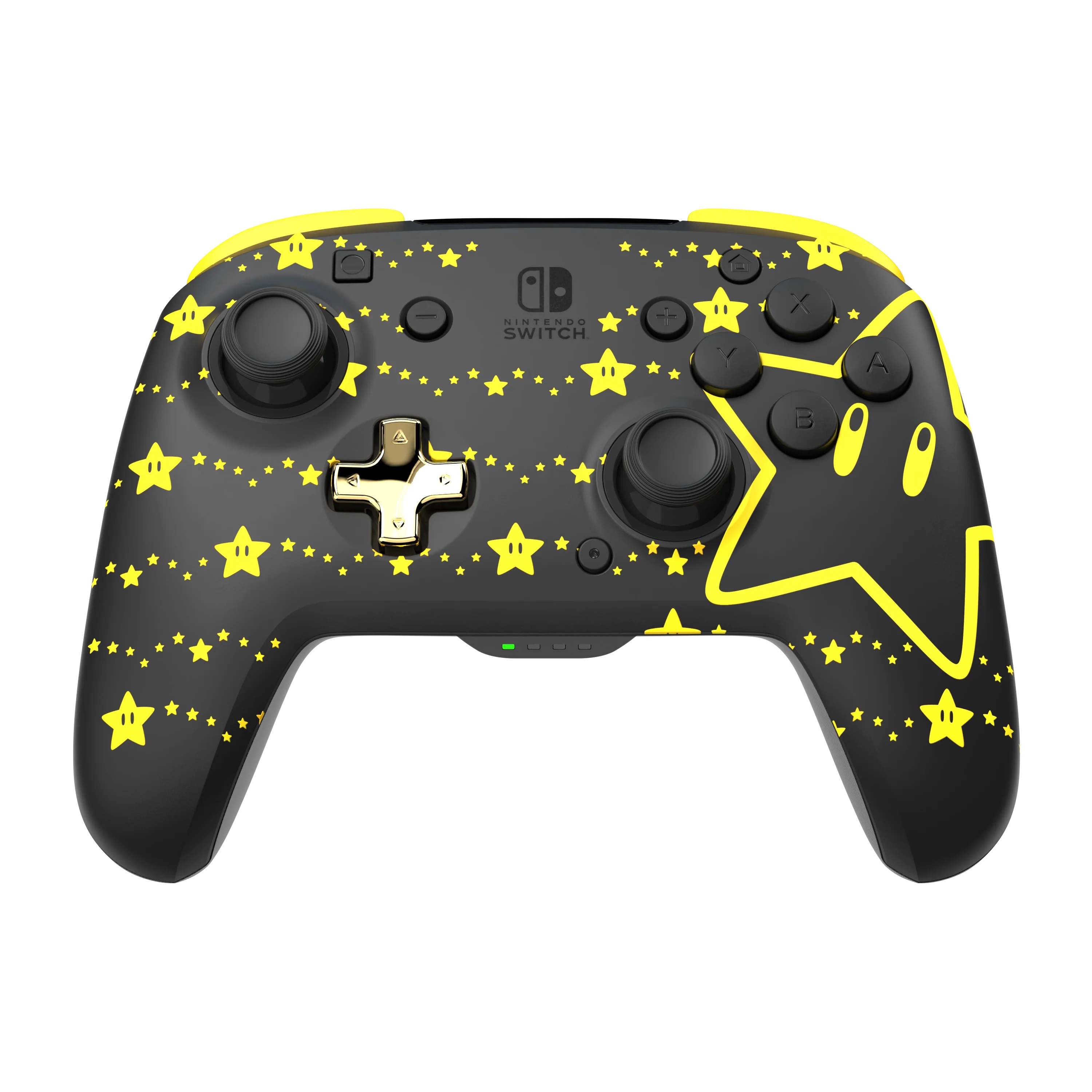PDP SWITCH 2 & 1 REMATCH GLOW WIRELESS CONTROLLER - SUPER STAR