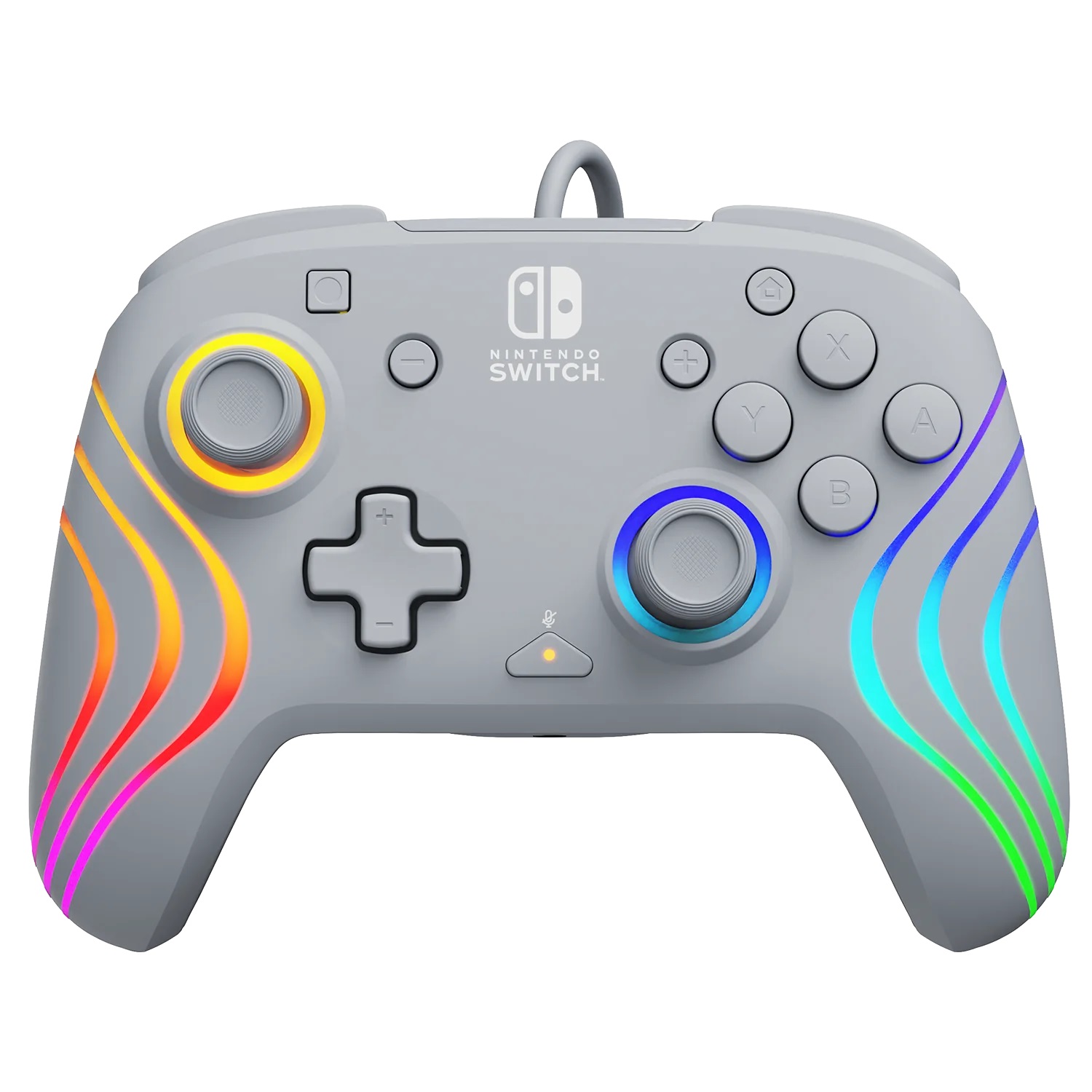 PDP SWITCH 2 & 1 AFTERGLOW WAVE WIRED CONTROLLER - GREY