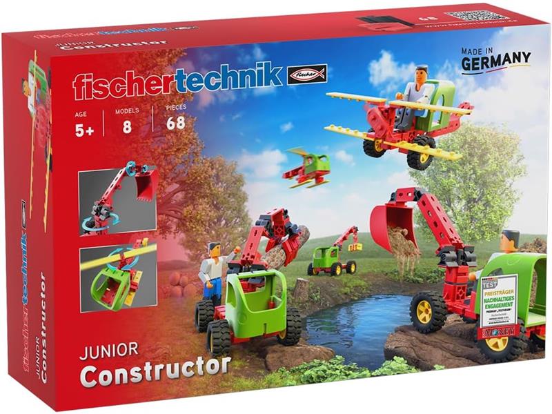 Fischertechnik slagalica STEM, 68 dijelova, 5+, Konstruktor Junior - 18050116
