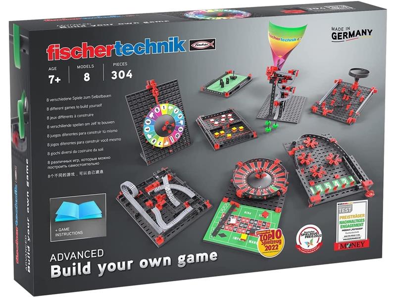 Fischertechnik slagalica STEM, 304 dijelova, 7+, Set 8 Igara - 18050122