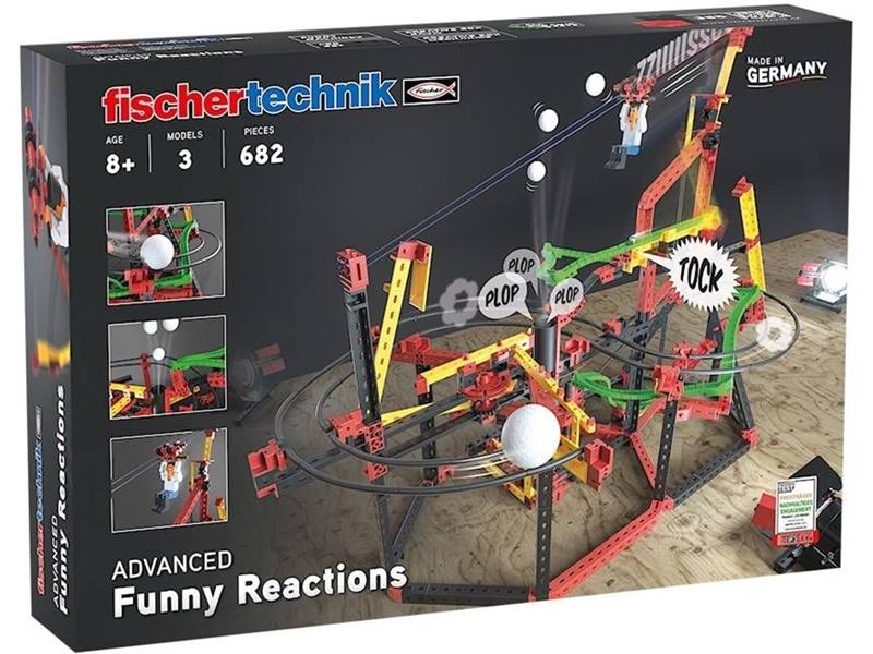 Fischertechnik slagalica STEM, 682 dijelova, 8+, Funny Reactions - 18050131