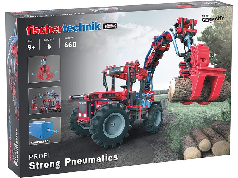 Fischertechnik slagalica STEM, 660 dijelova, 9+, Strong Pneumatics - 18050149