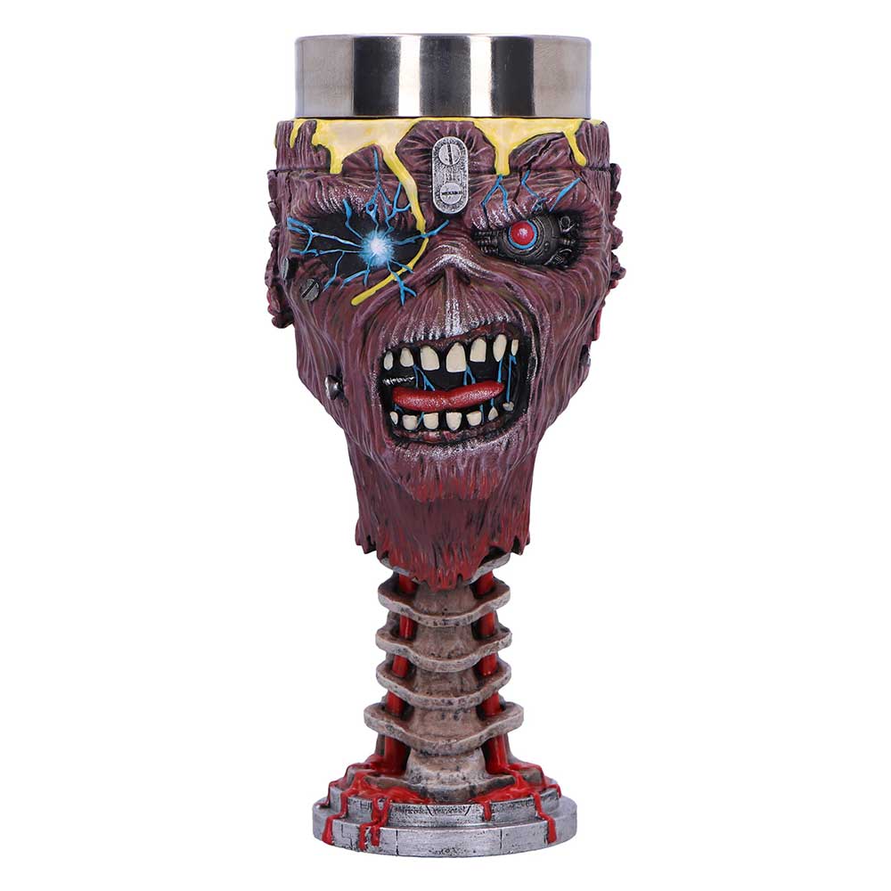 NEMESIS NOW IRON MAIDEN CAN I PLAY WITH MADNESS GOBLET 19.5CM