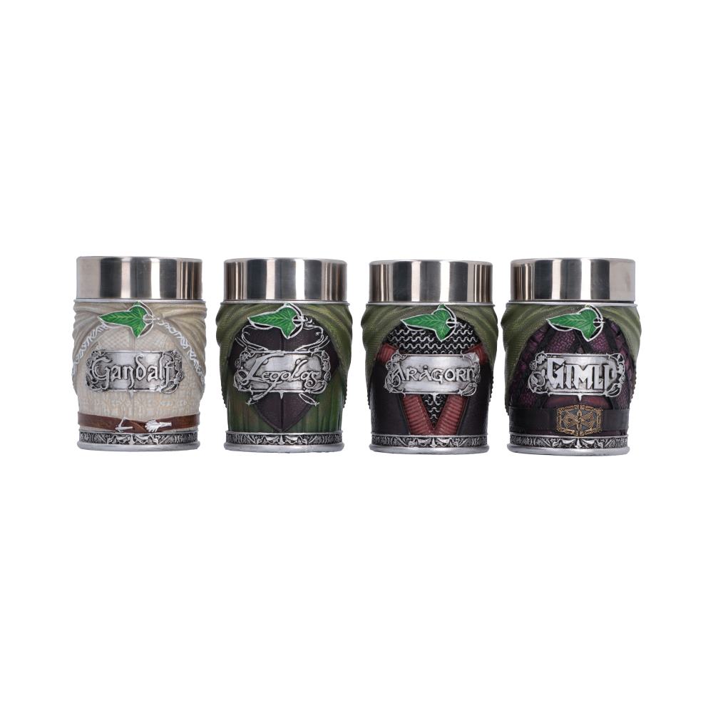 NEMESIS NOW - LORD OF THE RINGS - THE FELLOWSHIP MINI CUP SET 4.3CM