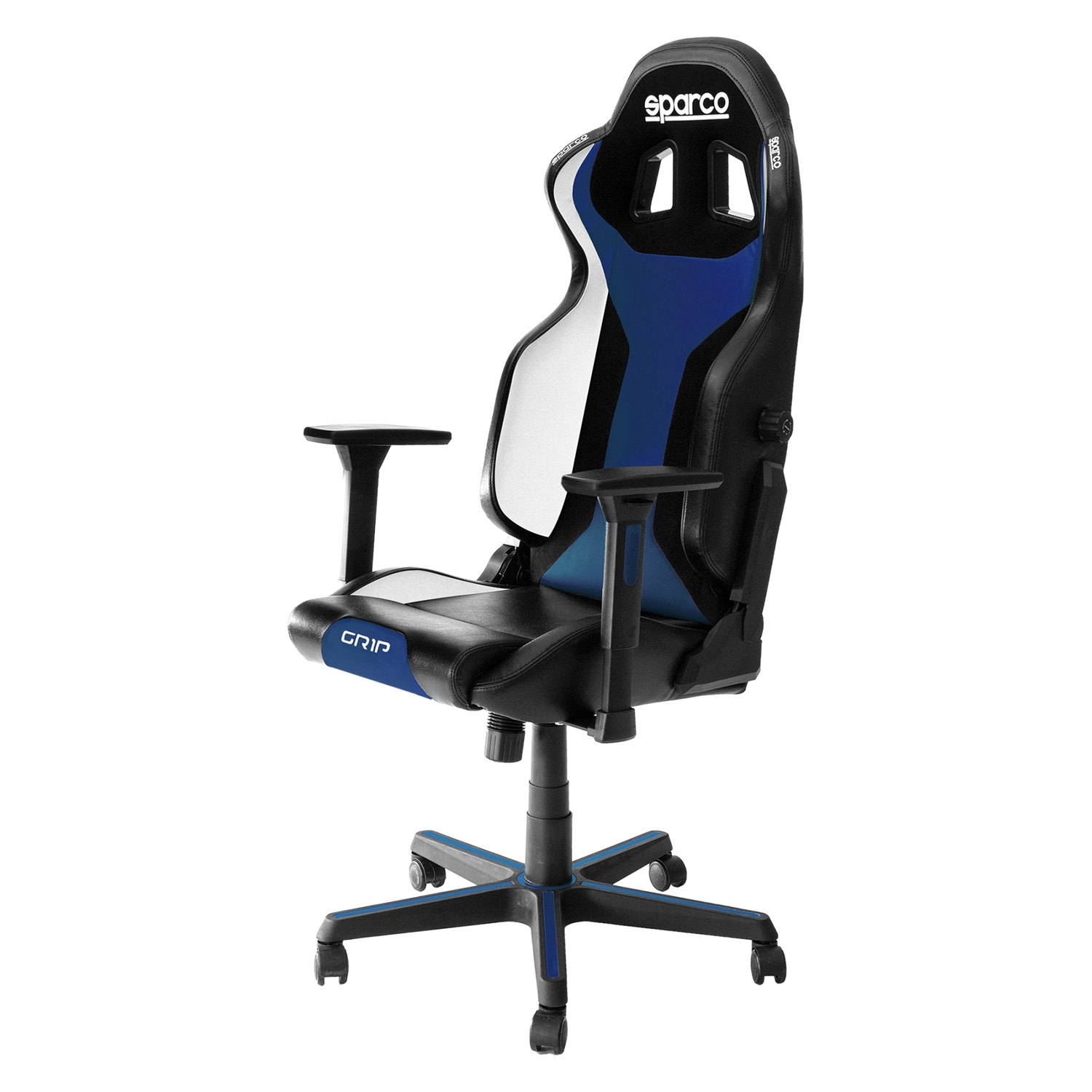 SPARCO GRIP SKY gaming stol crno - modre barve