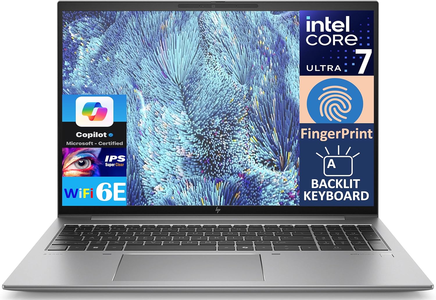 Laptop HP ZBook Firefly 16 G11 / Core Ultra 7 / RTX A500 / RAM 32 GB / 1TB SSD / 16,0″ WUXGA
