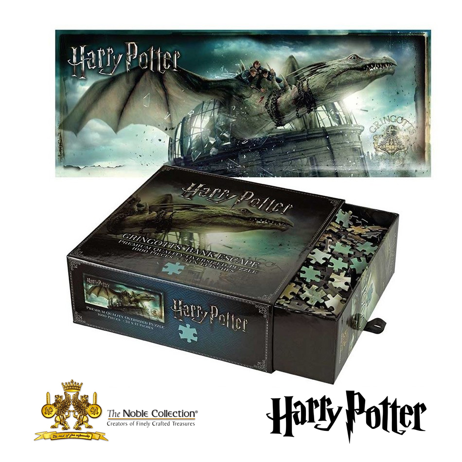 NOBLE COLLECTION Harry Potter Gringotts Bank Escape 1000pc Jigsaw Puzzle